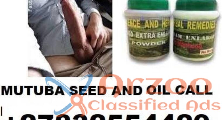 Mutuba seed and oil ****** enlargement in Pretoria