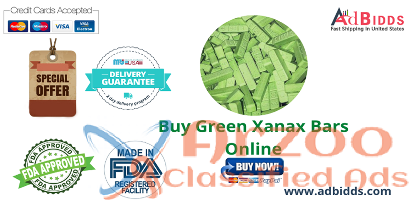 Buy Green Xanax Bars 2mg Online No Prescription By