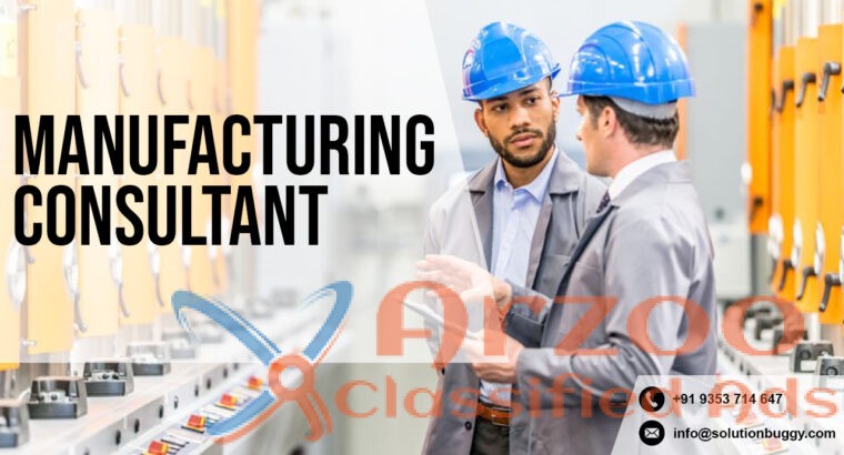 Guidance from Industrial and Manufacturing Consult