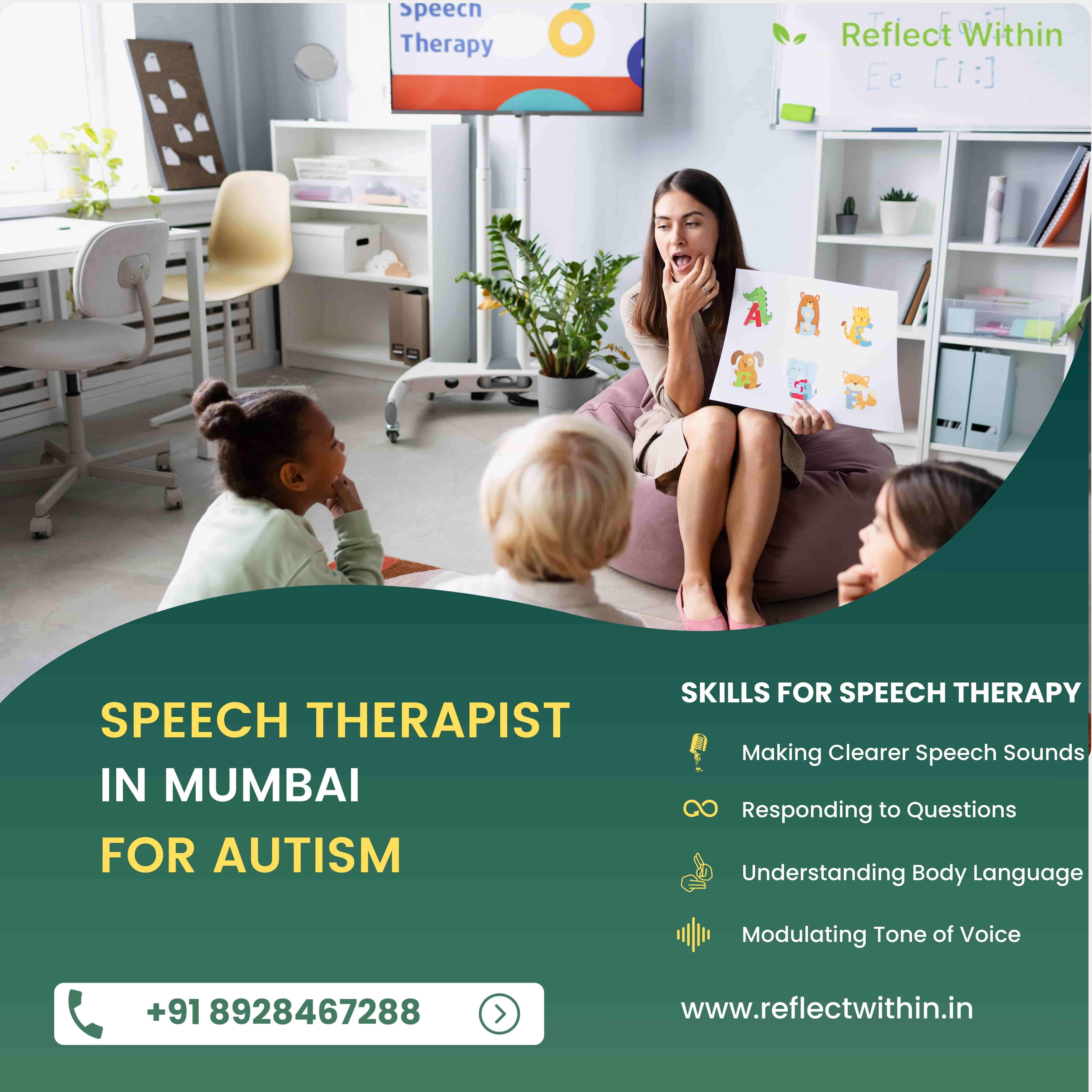 Consult Best Speech Therapy for Autism in Mumbai