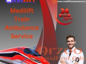 Medilift Train Ambulance Service in Guwahati